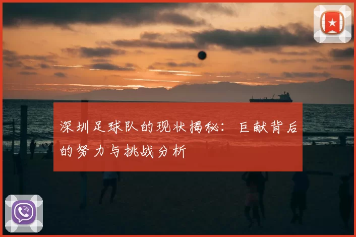深圳足球队的现状揭秘：巨献背后的努力与挑战分析