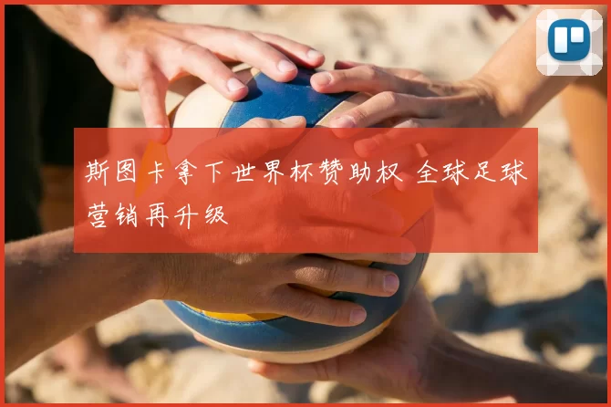 斯图卡拿下世界杯赞助权 全球足球营销再升级