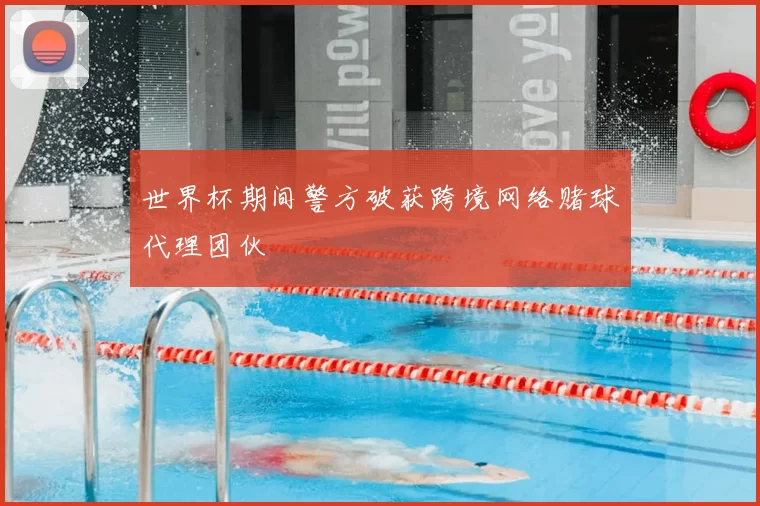 世界杯期间警方破获跨境网络赌球代理团伙